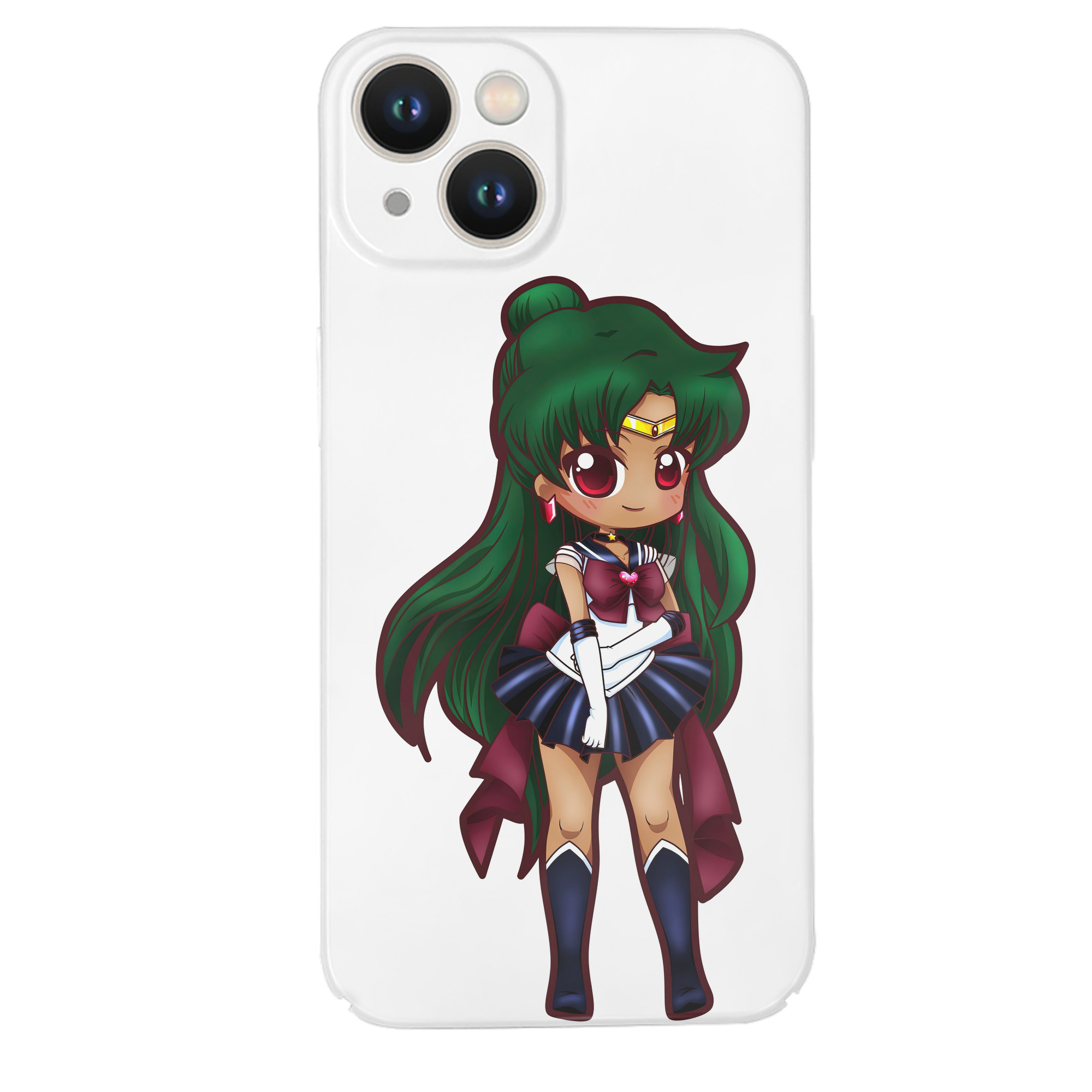 （画像用） 美少女戦士セーラームーン 冥王せつな Sailor Moon Meiou Setsuna 【iPhone 14シリーズ対応】ハードケース